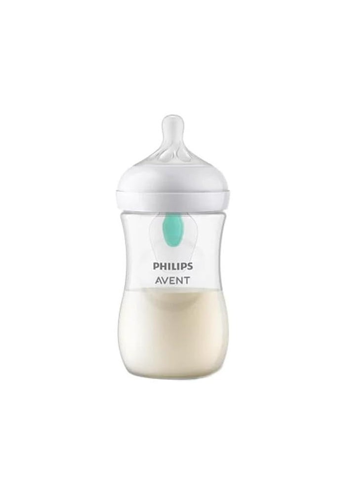Avent Philips AVENT Natural Response Baby Bottle with AirFree Valve, 260 ml, BPA-Free for Newborns - Image 3