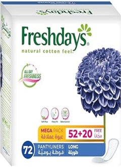 Sanita Freshdays Long Mega Pack 72 Pads 