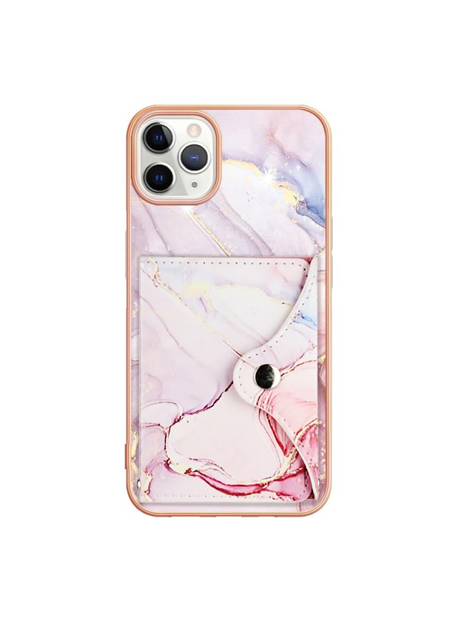 Zaboon Case For iPhone 11 Pro Max Marble Pattern IMD Card Slot Phone Case - Image 3