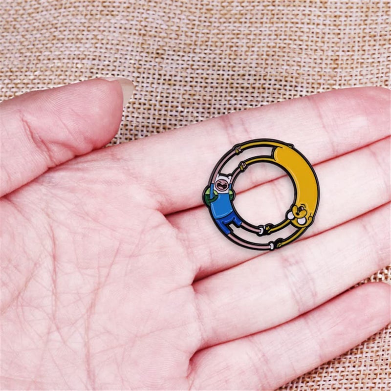 KAWADU Cartoon Hard Enamel Pin Brooch Fashion Badge Metal Enamel Pins and Brooches for Lapel Pin Backpack Bags Badge Collar Jewelry - Image 3