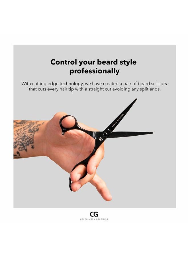 Copenhagen Grooming مقص اللحية - مقص اللحية والشوارب للرجال مقص العناية باللحية - Image 2
