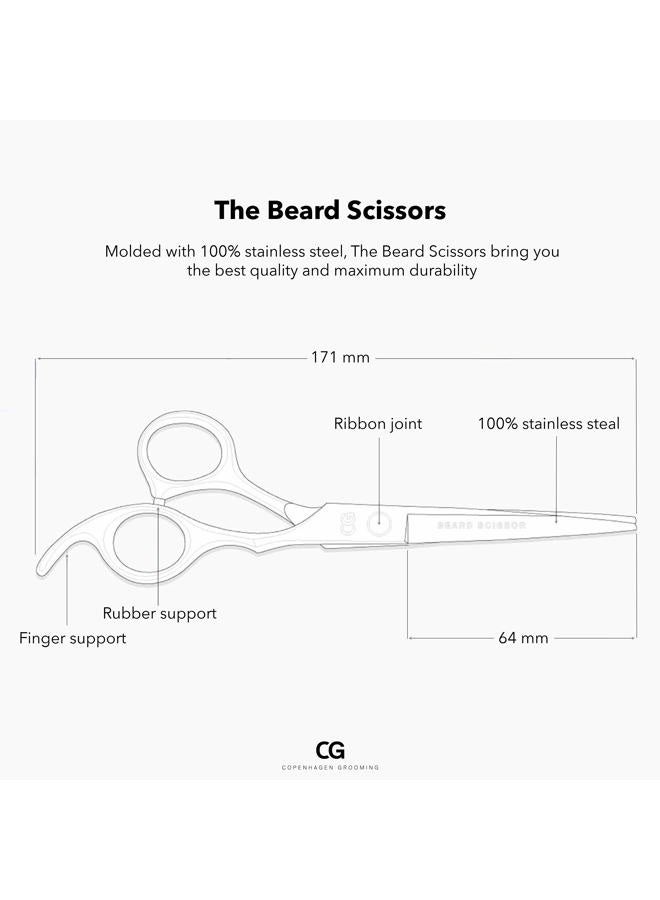 Copenhagen Grooming مقص اللحية - مقص اللحية والشوارب للرجال مقص العناية باللحية - Image 5