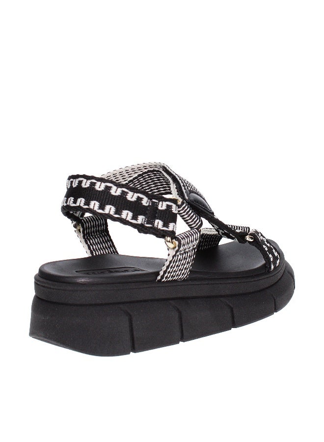 موليكا صندل مسطح سيداتي مسطحة أسود من موليكا | صنع في البرازيل - Image 3