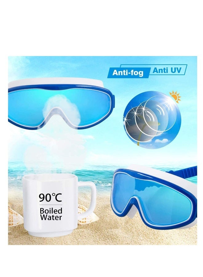 Kids Swimming Goggles with Anti-Fog and UV Protection, Leak-Proof Design for Ages 3-15, Ideal for Pool and Beach Activities - Image 3