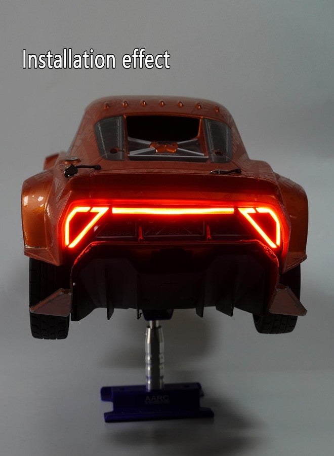 MOSHNOLY Nylon Taillight Lights Kit for Arrma 6S 1/7 Felony,Durable Light Lamp Upgrade Set,RC Car Taillight LED Light Set Lamp Bar for Arrma 6S Upgrade Parts Accessories - Image 4