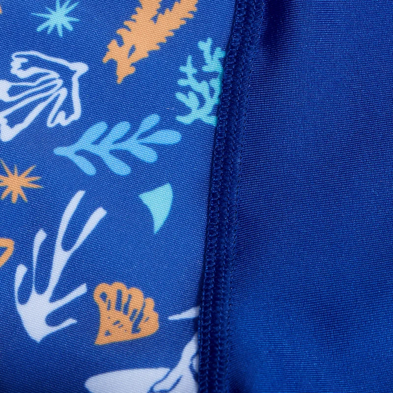 speedo Blue Kids' Digital Allover V-cut Swimming Jammers  | Best Price UAE