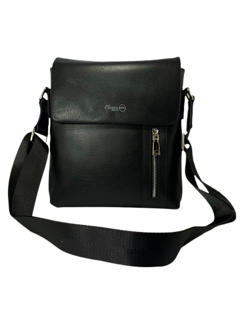 Classic Milano Classic Milano Men's Shoulder Bag Leather Crossbody Bag for Men Side Bag Sling Bag Small Messenger Bag Casual Travel Daily by Milano Leather  - Image 1
