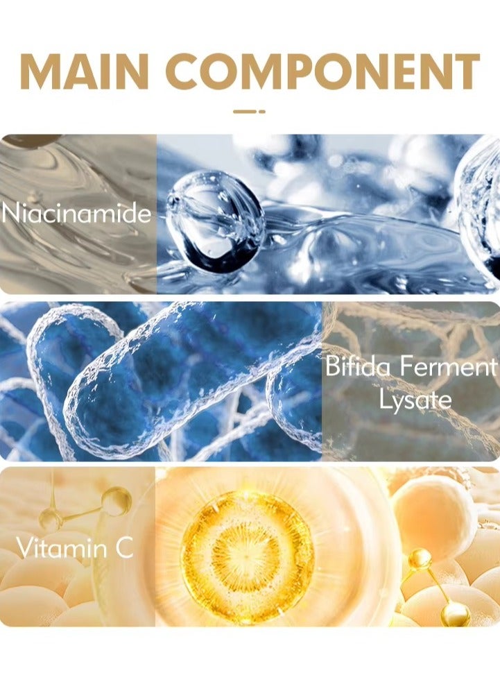 ديسار لوشن الوجه ديسار نياسيناميد فيتامين سي للعناية بالوجه وتفتيح البشرة وكريم مرطب للوجه يدوم طويلاً 100 مل. - Image 4