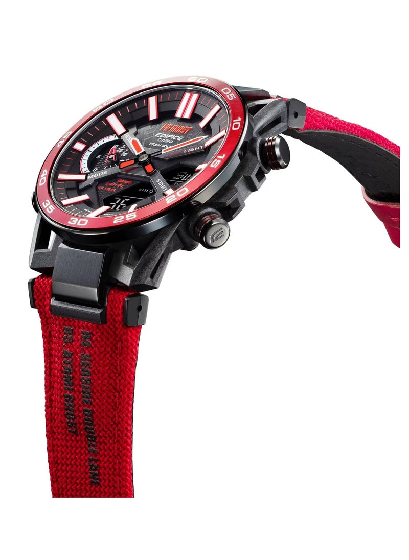 CASIO - Edifice MF Ghost Bluetooth Analog-Digital Special Edition Men's Watch ECB-2000MFG-1ADR - Image 1