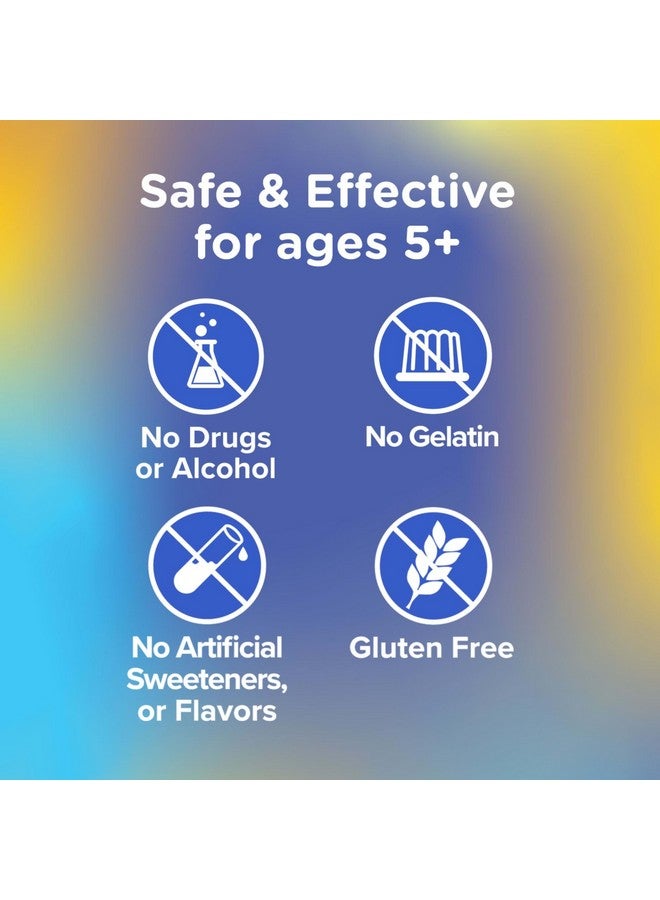 Zarbee's Children's Calm Gummy, Supports a Calm Mind & Body for Kids Ages 5+, Made with Magnesium, Chamomile & Vitamin B6, Natural Raspberry Flavor, 30 Count Gummies - Image 3