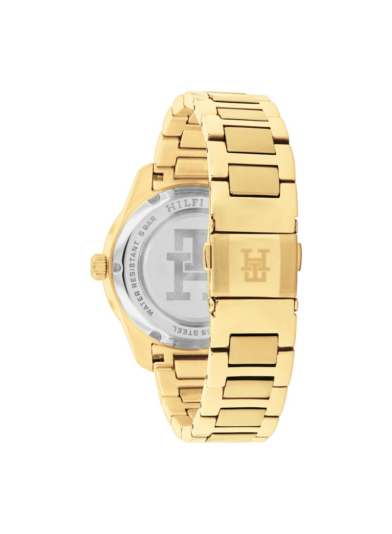 TOMMY HILFIGER ROUND ANALOG WOMEN'S SILVER CASE WATCH - 1782758 - Image 3