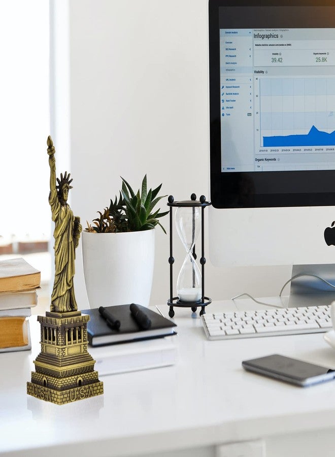 ESHATO 7 Inch USA Statue of Liberty Statue Sculpture New York City Liberty Island, Collectible Figure Statue Gifts - Image 4