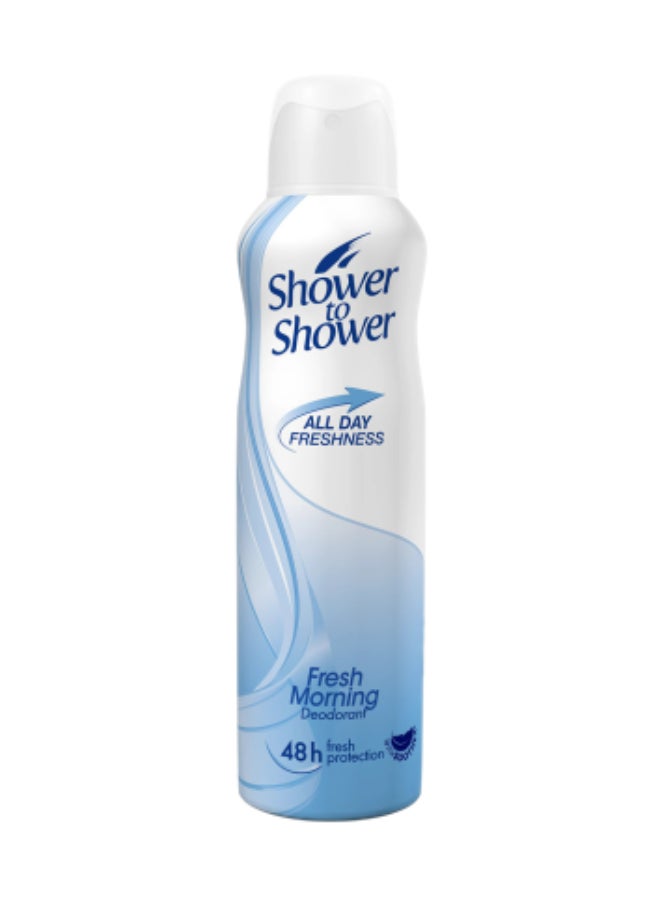Shower To Shower Shower To Shower Women’s Deodorant Spray “FRESH MORNING” 150 ml (STF03)