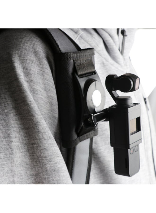 Suitable For Dajiang Osmo Pocket2/3 Pocket Eyes Yuntai Camera Backpack Clip Frame Expansion Bracket-Color:Pocket3 Frame + Backpack Strap - Image 2
