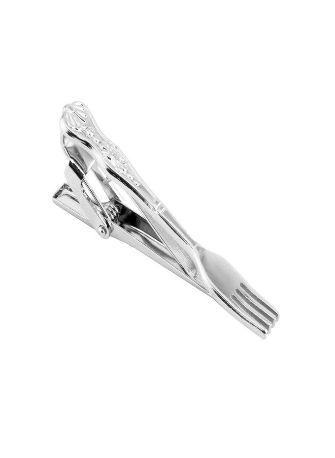 Wynameleri Tie Pin Novelty Fashion Tie Clip Fork Design for Men in Gift Box - Image 1