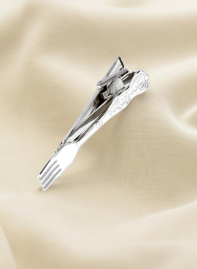 Wynameleri Tie Pin Novelty Fashion Tie Clip Fork Design for Men in Gift Box - Image 2