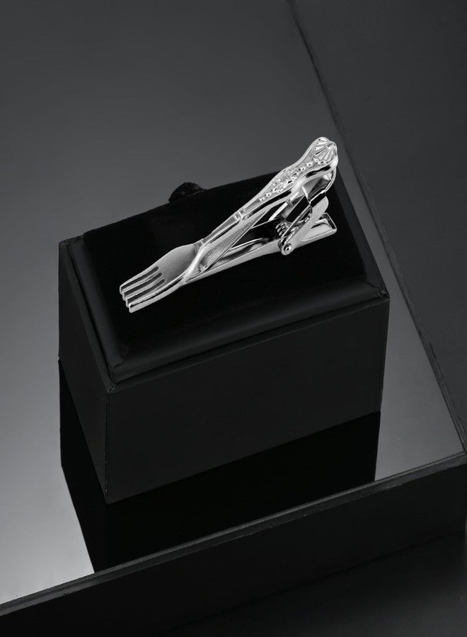 Wynameleri Tie Pin Novelty Fashion Tie Clip Fork Design for Men in Gift Box - Image 5