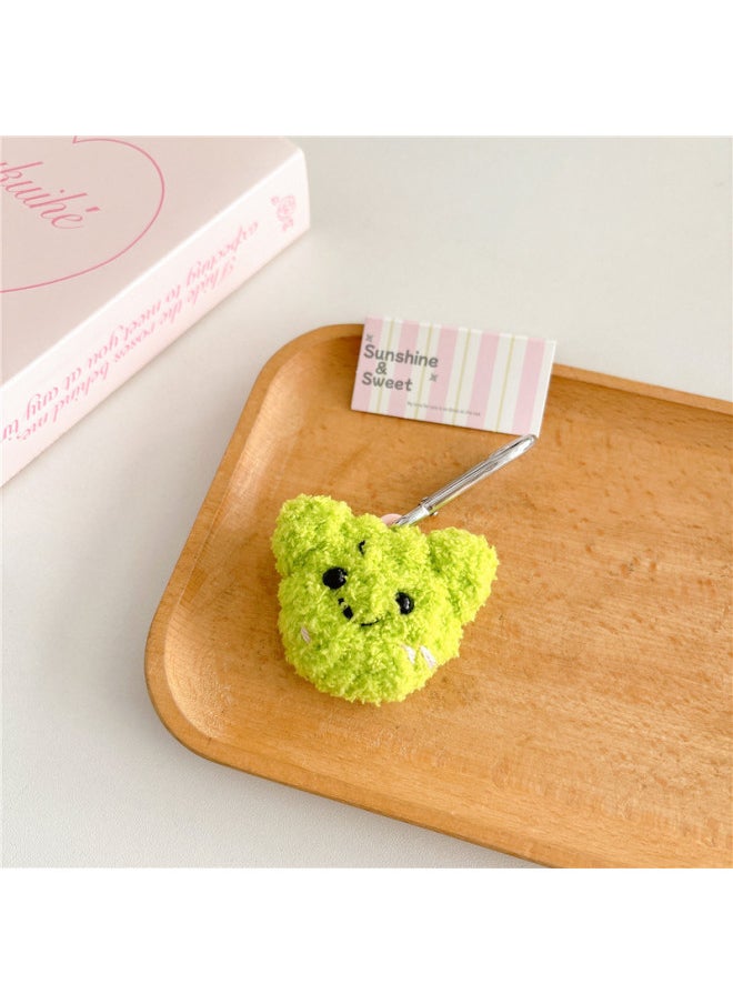 Generic - Plush Cartoon Doll For Apple Airtag Locator Protective Case Pet Anti-Lost Tracker Protective Case-Color:Frog-Applicable Model:Airtag - Image 1