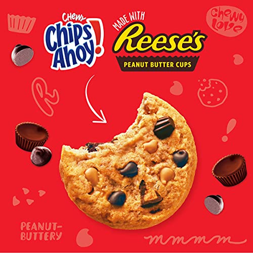 CHIPS AHOY! Chewy Chocolate Chip Cookies with Reese's Peanut Butter Cups, 9.5 oz - Image 2