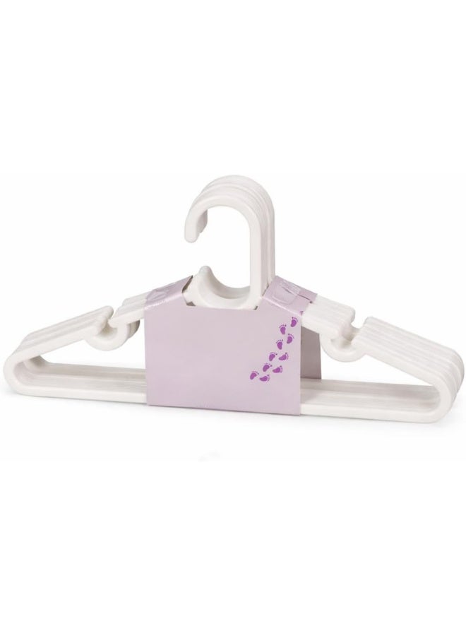 10-piece baby clothes hanger set, durable and lightweight closet organizer, baby clothes rack, space saver, closet storage solution, 29cm wide, nursery home organizer - Image 3