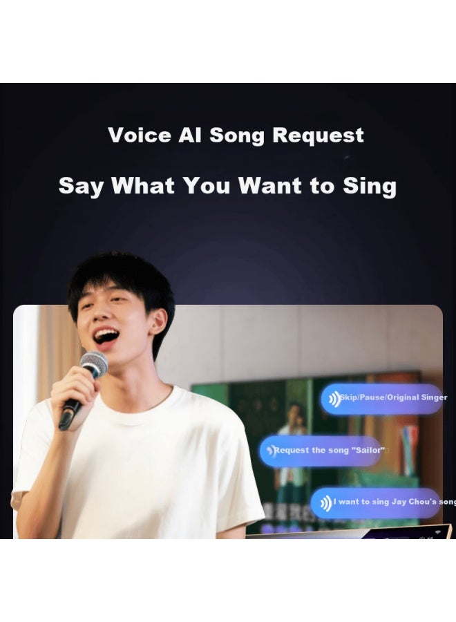 Sansui C27 Home Ktv Song Selector Music Reader Dynamic Sheet Music Professional Karaoke Machine Hd Screen Device Compatible With Smart Home Song Selector 2tb - Image 4