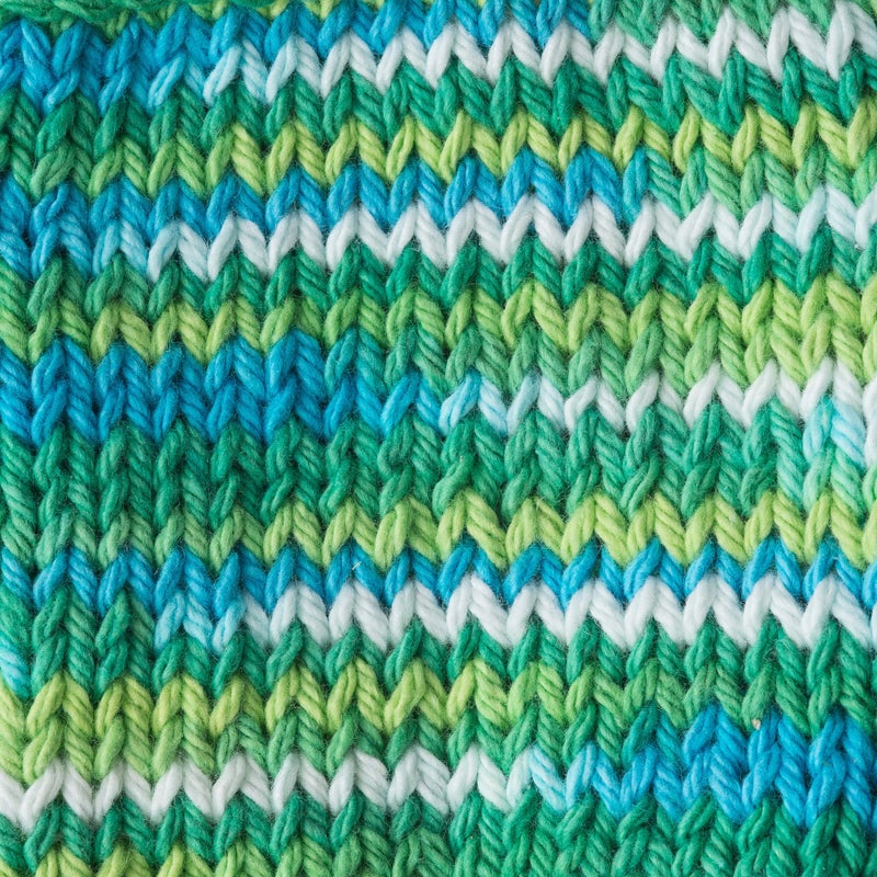 Lily Sugar'n Cream Cotton Cone Yarn, 14 oz, Emerald Energy, 1 Cone - Image 3