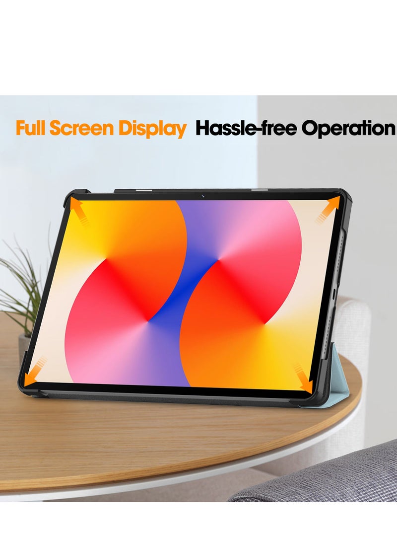 Case For Huawei MatePad SE 11" 2024 Multi-Viewing Angles All New PU Leather Smart Cover with Auto Sleep Wake Feature Slim Flip Shell Case for Huawei MatePad SE 11 (5)