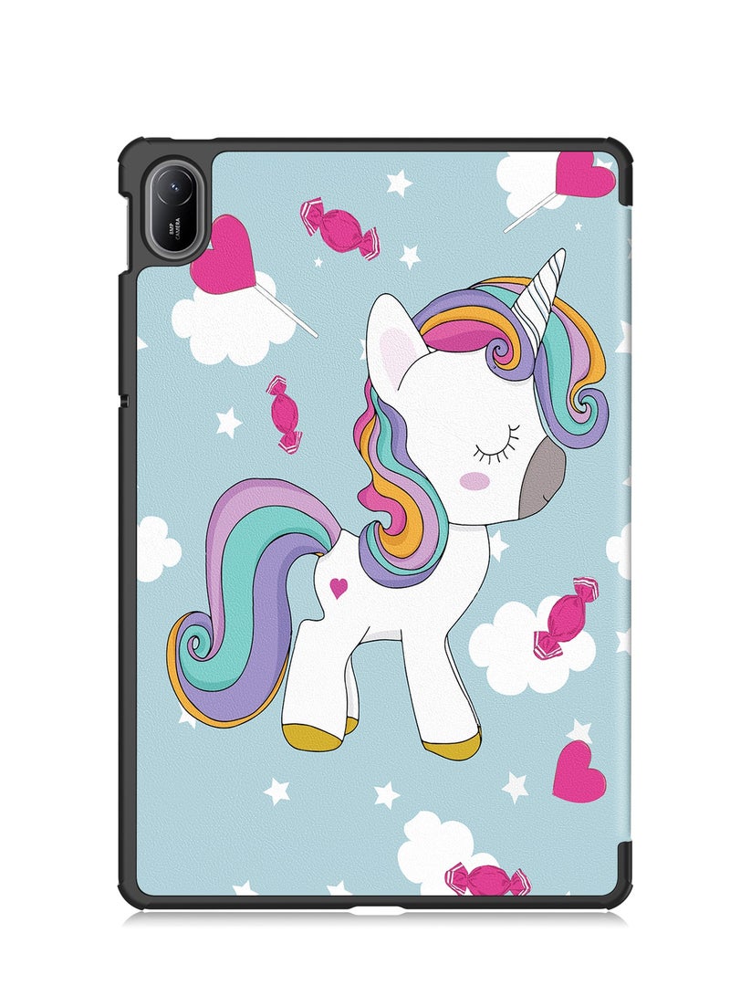 Case For Huawei MatePad SE 11" 2024 Multi-Viewing Angles All New PU Leather Smart Cover with Auto Sleep Wake Feature Slim Flip Shell Case for Huawei MatePad SE 11 (5)
