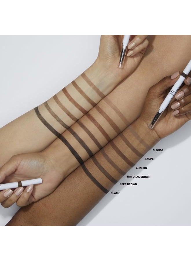 elf Instant Lift Brow Pencil, Dual-Sided, Precise, Fine Tip, Shapes, Defines, Fills Brows, Contours, Combs, Tames, Blonde, 0.006 Oz - Image 3