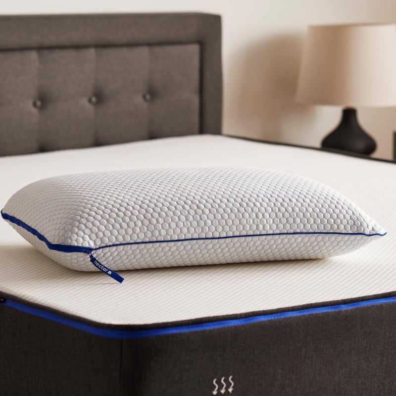 Nectar Tri-Comfort Cooling Pillow - Adjustable Firmness & Support - Cooling Cover - Pressure Relief - Helps Reduce Neck Pain - Premium Memory Foam & Microfiber Down Alternative - Image 1