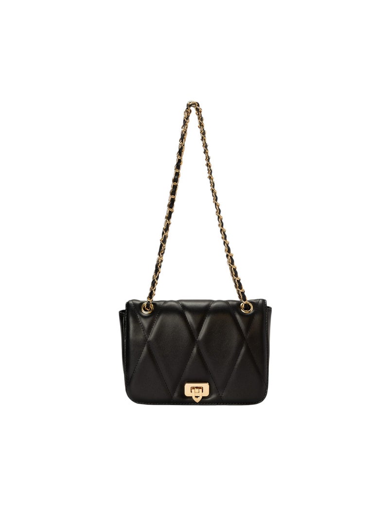 Bata Quilted Shoulder Bag - Image 1