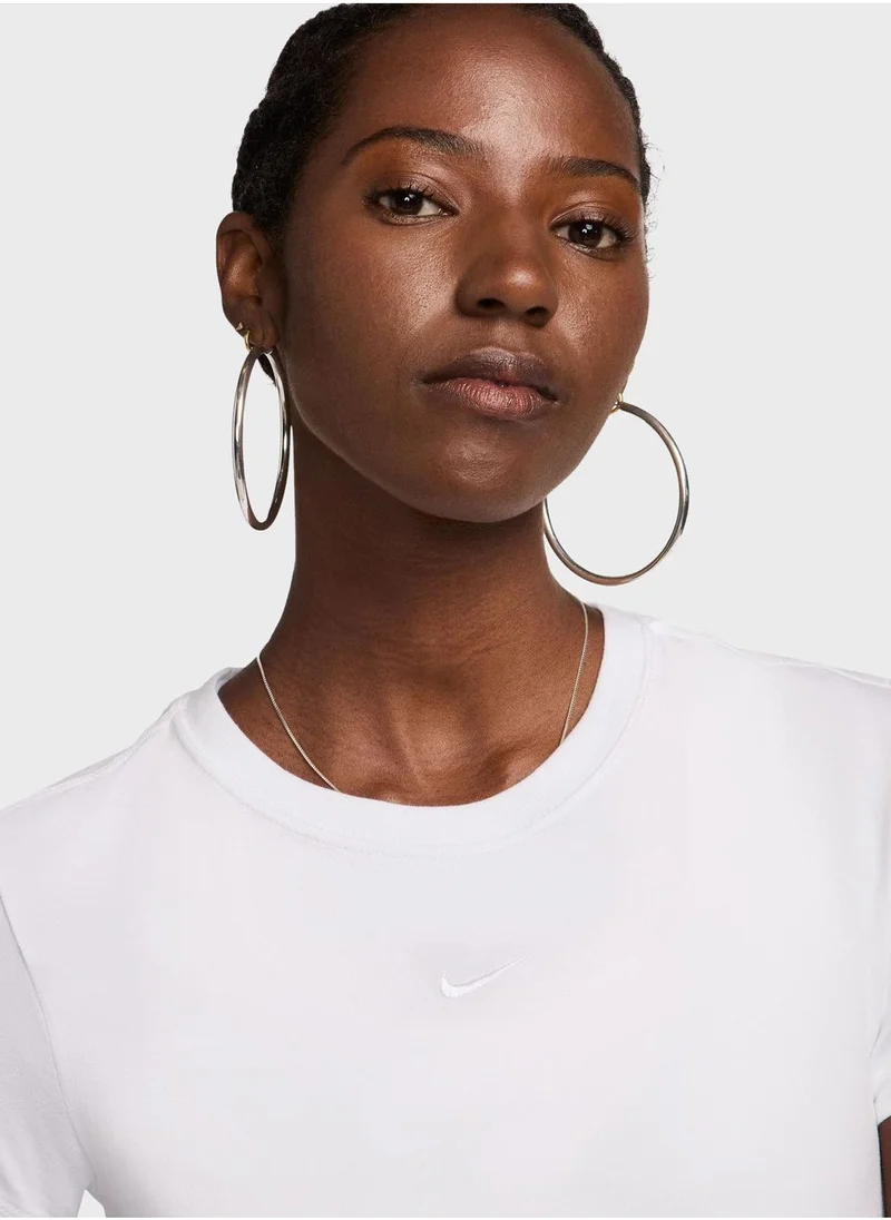 Nike Nsw Knitted Cropped T-Shirt