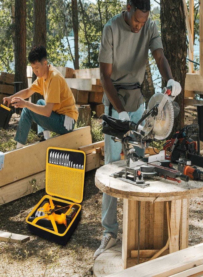 Khanka Hard Storage Case Replacement for DEWALT 20V MAX XR Jig Saw DCS334B / DCS335B, Case only - Image 5