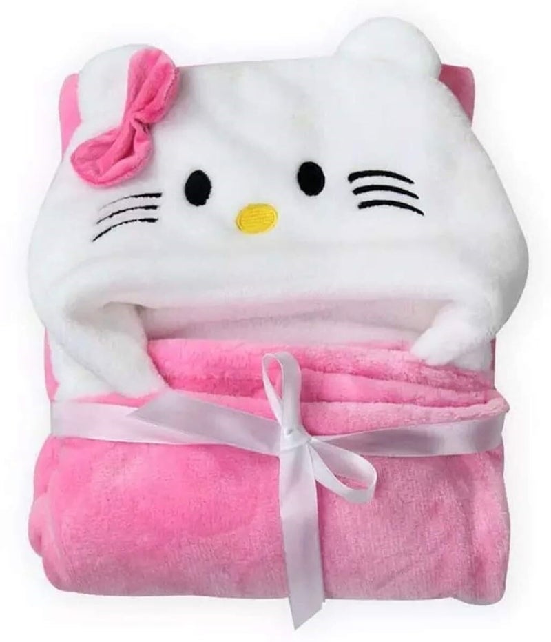 AAKRITI Warm Newborn Baby Sleeping Bag for Winter Baby Swaddling Blanket Single Hooded with Embroidered Blanket for 06 Months Baby Boys and Baby Girls Pack of 2  - Image 5