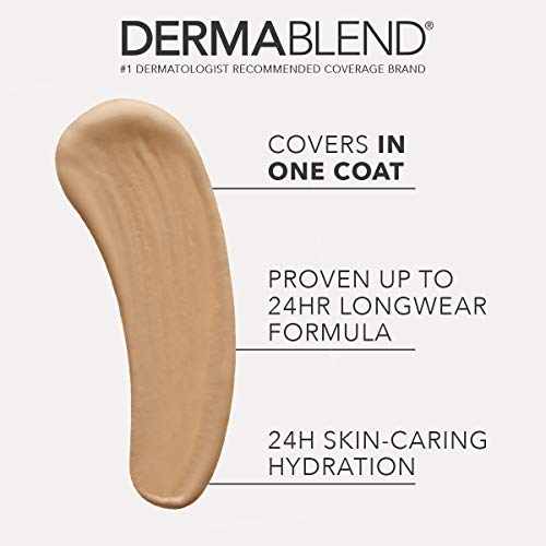 Dermablend Cover Care Concealer Full Coverage Concealer Makeup and Corrector for Under Eye Dark Circles Acne Blemishes 24Hr Hydration Matte Finish XL Applicator - Image 3