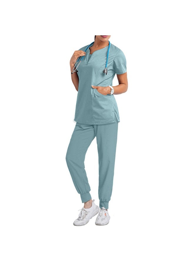 NIBEMINENT Oral Dentist'S Surgical Clothes, Hand-Washing Suit, Women'S Quick-Dry Hospital Nurse'S Uniform, Clinic Work Clothes - Image 1