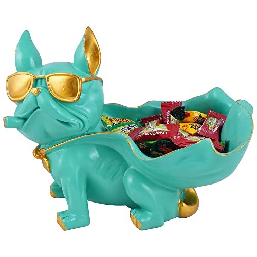 ZART Cool Dog Showpiece for Home Shelves Decor Item, Home Kitchen Decor, Best for Put Any Type Products E.g Key, Mobile Phone, Wallets, Optical, Earphone, Watches,etc. (Multicolor)(Resin) - Image 2