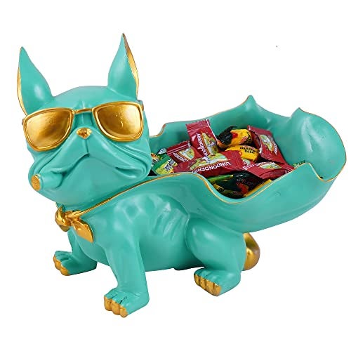 ZART Cool Dog Showpiece for Home Shelves Decor Item, Home Kitchen Decor, Best for Put Any Type Products E.g Key, Mobile Phone, Wallets, Optical, Earphone, Watches,etc. (Multicolor)(Resin) - Image 4