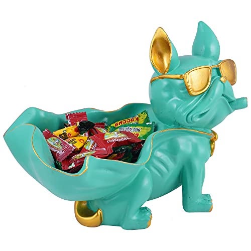 ZART Cool Dog Showpiece for Home Shelves Decor Item, Home Kitchen Decor, Best for Put Any Type Products E.g Key, Mobile Phone, Wallets, Optical, Earphone, Watches,etc. (Multicolor)(Resin) - Image 3