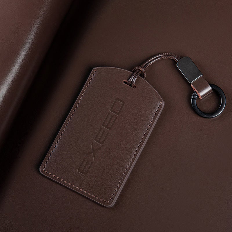 Cowhide Star Way Star Epoch Et Card Key Set Moon Key Set Sanno Card Buckle Leather Nfc Card Set - Image 4