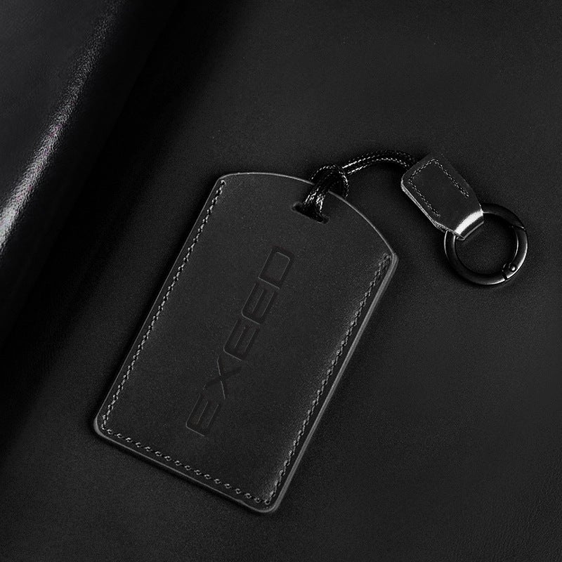 Cowhide Star Way Star Epoch Et Card Key Set Moon Key Set Sanno Card Buckle Leather Nfc Card Set - Image 2