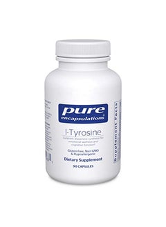 Pure Encapsulations Ltyrosine ; Amino Acid Supplement For Sleep Thyroid Support And Memory* ; 90 Capsules  - Image 1
