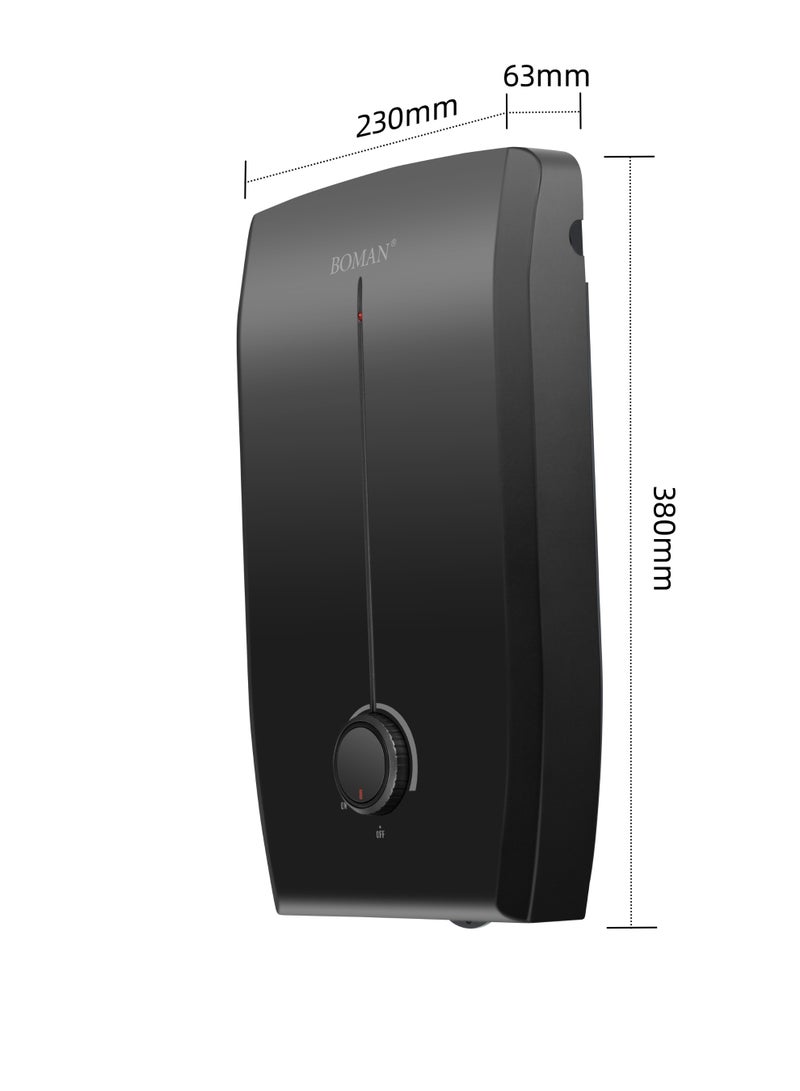 BOMAN Electric Instant Water Heater BOMAN GL7-11-black -11kw Energy Saving (220-240 V)-Prime Group Guarantee - Image 2