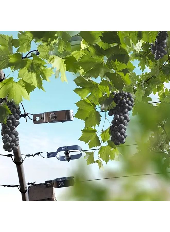 20 قطعة مشدات أسلاك قابلة للتعديل متينة مقاومة للتآكل للبوابات والأسوار - Image 3