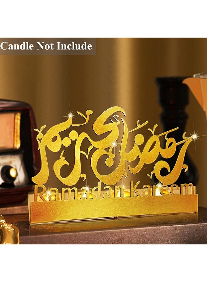 يواوليتي رمضان شمعة حامل ، رمضان شمعدان ، رمضان الجدول الزينة ، شمعدان خطابات نمط للمنزل غرفة نوم ، غرفة المعيشة ، طوي شمعة حامل(شمعة لا تشمل) - Image 3