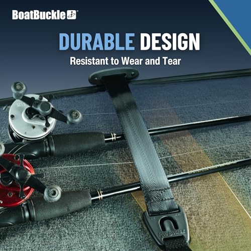 BoatBuckle F14200 Gunwale/Deck Mount Retractable Rod Tie-Down - Image 2