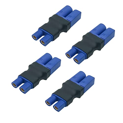 FLY RC 4PCS EC3 Female Connector to EC5 Plug Male Adapter Wireless RC Lipo Battery Connectors - Image 5