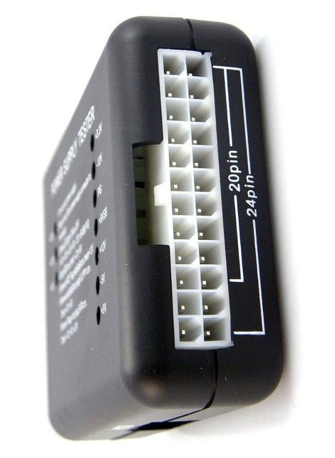 PC Power Supply Tester SMPS 20/24 Pin PSU ATX SATA HDD SMPS LED Display  - Image 1
