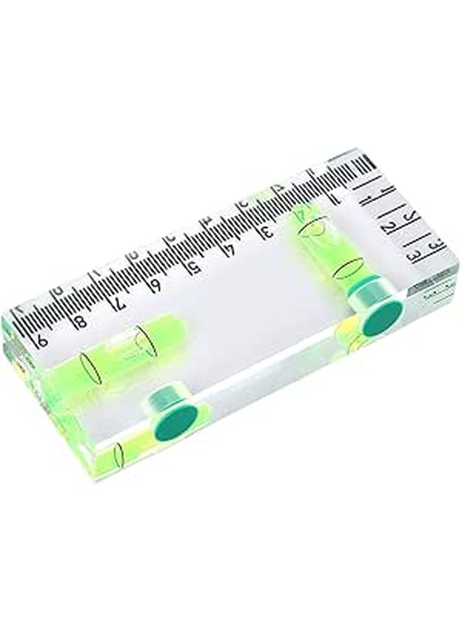Magnetic Acrylic Bubble Level 7 2 Strong Magnets Horizontal Vertical For Wall Home - Image 1