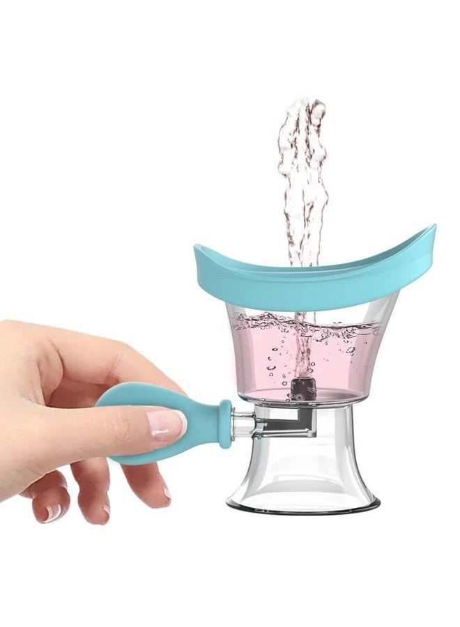 Hannea كوب غسل العين HANNEA®، أكواب عيون محمولة لغسل العين مع صمام هواء، كوب تنظيف العين من السيليكون، أداة شطف العين للسفر - أكثر كفاءة - Image 1